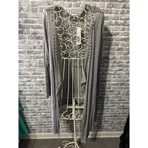 Soft Surroundings Women‎ Open Front Waterfall Duster Cardigan NWT